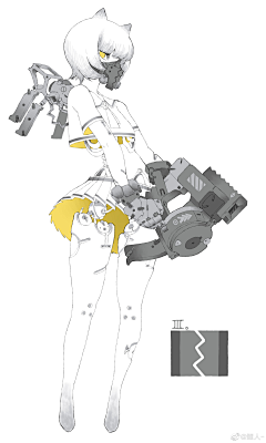 MST-T采集到立绘 角色设计