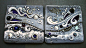 Celestial Tiles Dark Pair by MandarinMoon