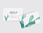 Cactus business card