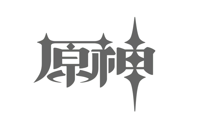 原神-游戏logo-花瓣网