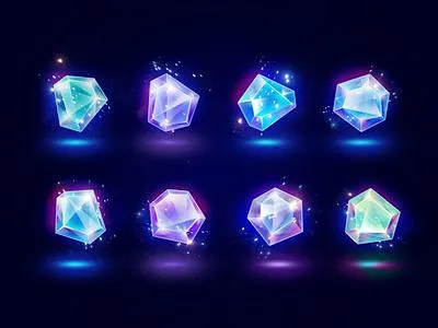 Crystal icons-花瓣网
