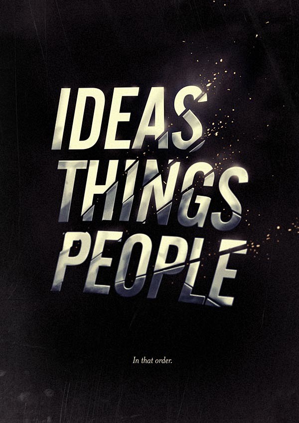 IDEAS THINGS PEOPLE