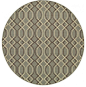 Oriental Weavers Bali 7.10 Ft. Round Indoor/Outdoor Rug modern-outdoor-rugs@北坤人素材