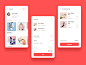 Checkout and Profile Screen : View on Dribbble