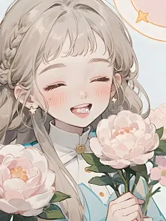 治愈系头像|要开怀大笑鸭～