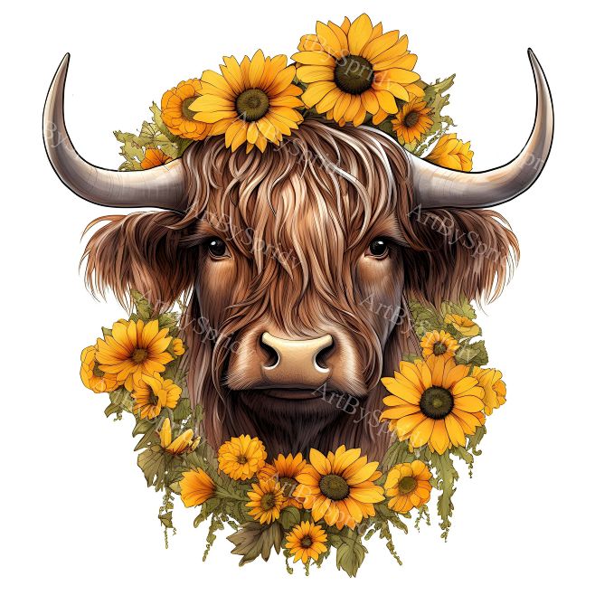Highland Cow Clipart...