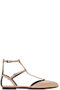 Giuseppe Zanotti - Beige Mathilde Ballerina Flats