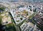 A “City Oasis”: MVRDV Designs Convention Centre with a Green Roof in Utrecht | : On this green roof it is hoped that a carpet of programmable `squares` and gardens will offer space for urban nature, events, recreation, water storage