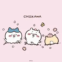 chiikawa樱花季电脑_PAD_手机壁纸_4_路过放个屁_来自小红书网页版