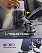 Amazon.com: JOYROOM Wireless Car Charger,15W Qi Fast Charging Car Charger Phone Holder Mount, Auto-Clamping Alignment Windshield Dashboard Air Vent Cell Phone Holder for iPhone 14 13 12 11, Galaxy S22/S20+ etc : Cell Phones & Accessories