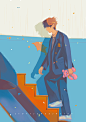 小熊：被拿捏了_有鱼的六一__插画师作品_涂鸦王国gracg.com
