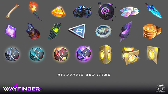 Wayfinder Item Icons