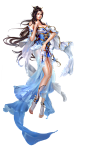 仙侠人物武侠原画高模型剑客法师女男立绘美宣游戏人物免扣打斗场景三国人物 (8)