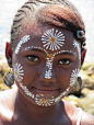 Africa |  Sakalava woman from Madagascar |