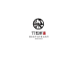 竹子竹韵轩  空心字体 网站logo

