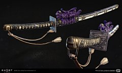 对马岛之战氛围（场景，角色，3D设定）