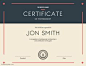 Formal certificate of appreciation printable template