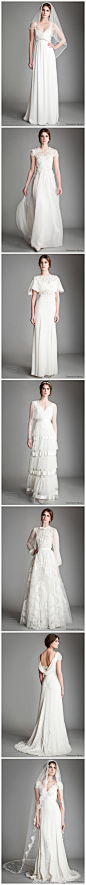 Temperley 2013婚纱礼服，精湛的工艺，精细的手工刺绣和和精致的花边，编织永恒与优雅的礼服。@我为嫁衣狂