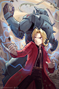 The Elric Brothers - Full Metal Alchemist