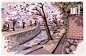 秋色波连波的相册-《京都百景》木版画 by井堂雅夫