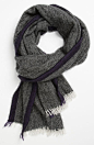 Polo Ralph Lauren Herringbone Wool & Cashmere Scarf.