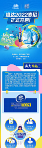 创意手绘招聘长图