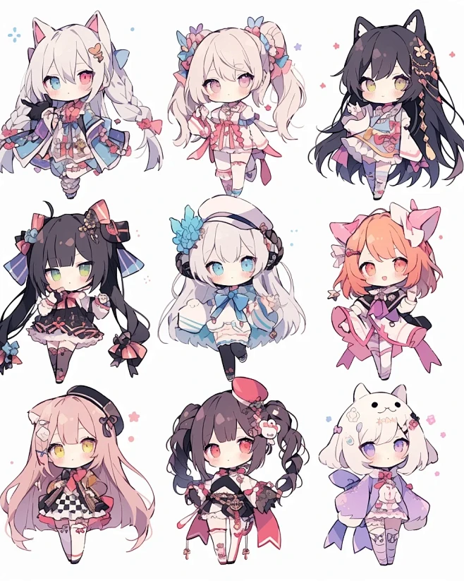 绘画素材｜今天的25只QQ人设_4_Kitrdyyy_来自小红书网页版-花瓣网