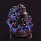 Flying Hadouken -RYU, guillermo empinado : Street fighter ryu fanart for 3d printing