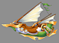 Sleek Ship by kichigai on deviantART