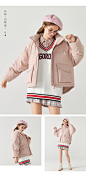 森马女装爆款推荐羽绒服女2019冬季新款宽松少女外套防风ins-tmall.com天猫