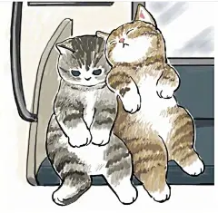 上班不易，猫猫叹气 ​​​​