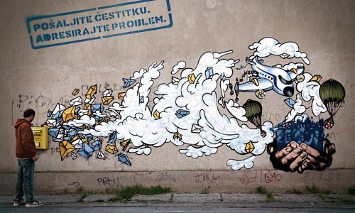 最新街头涂鸦 环境艺术--创意图库 #采...