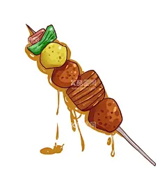 烧烤肉串插画  - 源文件下载【酷图网】烤串,撸串,烧烤,烤肉串,牛肉串,羊肉串,撸串串,烤羊肉串,美食插画,烧烤插画,烤串插画,烧烤肉串,插画,手绘烧烤,烧烤涂鸦,商业插画,餐饮美食