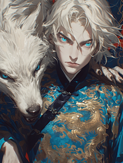 风入罗衣y采集到【Procreate】AI——武侠风