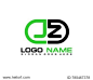 J Z initial logo template vexctor