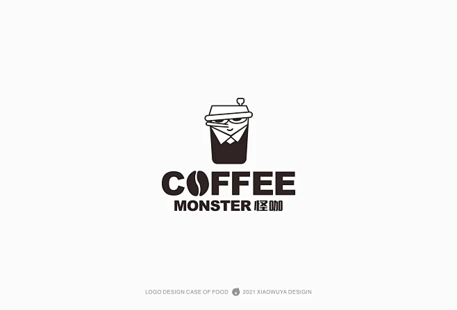 怪咖咖啡LOGO设计——一家于创业园区的咖啡店-花瓣网