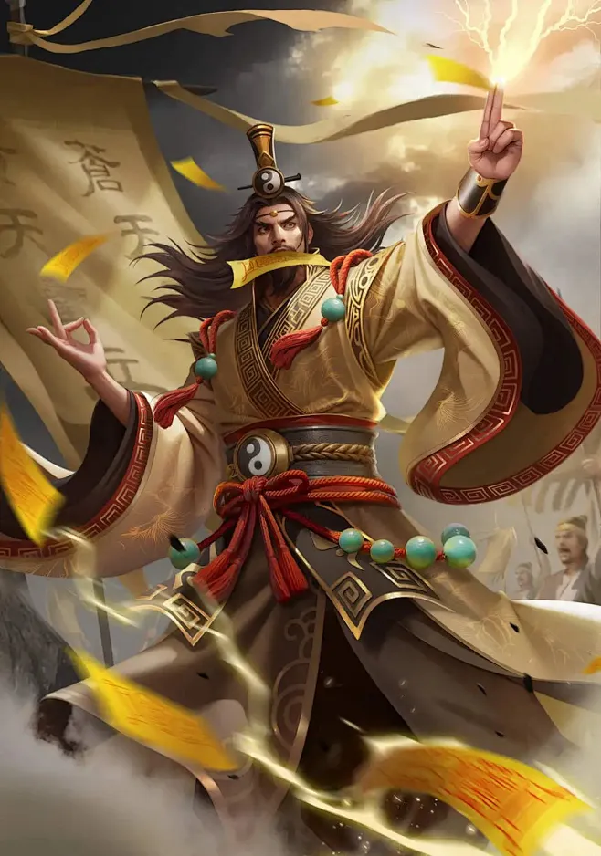 天师张角-花瓣网