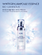 Main_banner2^WHITEGEN AMPOULE ESSENCE 화이트젠 앰플 에센스 바이오 크리스탈™이 피부 본연의 맑은 빛을 찾아주는 바이오 미백 에센스