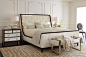 Jet Set Upholstered Queen Bed - Bernhardt Furniture | Luxe Home Philadelphia