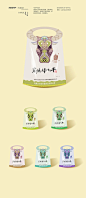 内蒙古特产—牛肉干包装—蒙古族元素图案再创作而成。
