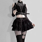 哥特风服饰与配饰参考
ins：devilnightuk