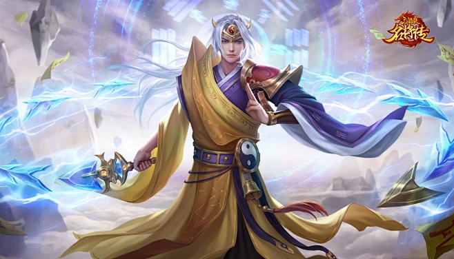 三国杀名将传天命张角壁纸下载-花瓣网