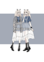 “北” 静物少女