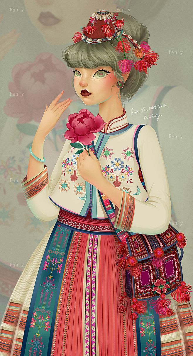 美丽云南|插画