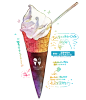 #食べ物 #日刊ごはんと物語　【170-179食目】まとめ - もみじ真魚的插画 - pixiv : 食べものと人を毎日描いた連作を10日分まとめたものです。あの日、あの時、あなたはどんな食べ物のドラマがありましたか？●はじめてタピりました。●９月後半にかけて京都取材旅行、京都で食べてその日に描いたレ
