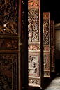 Antique Chinese screens