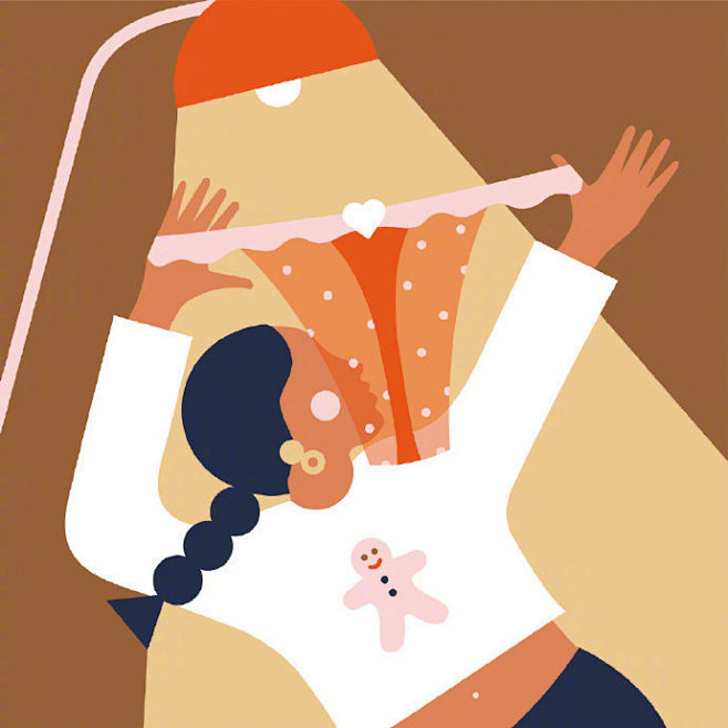 23:12:16极简扁平风插画 / cecilia castelli 67676767手绘