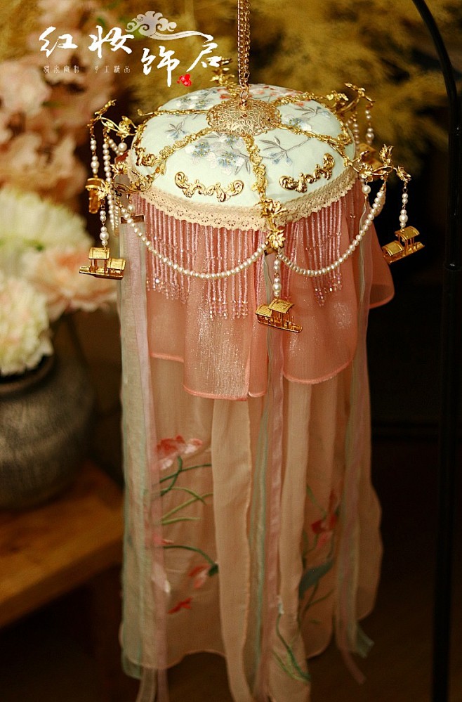 绛纱灯不是降纱灯 传统复原汉服配饰宋制明制宫灯仿