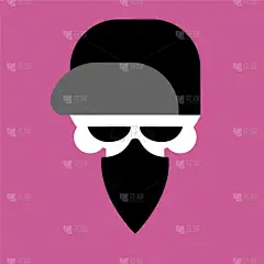 围巾,鸭舌帽,动物骨骼,头骨,动物头,现代,复古