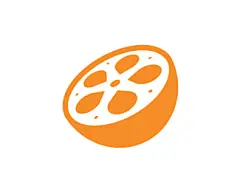 香蕉和桔子标志设计元素运用实例 - 1 - 软件自学网